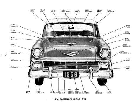 1956 chevrolet parts catalog